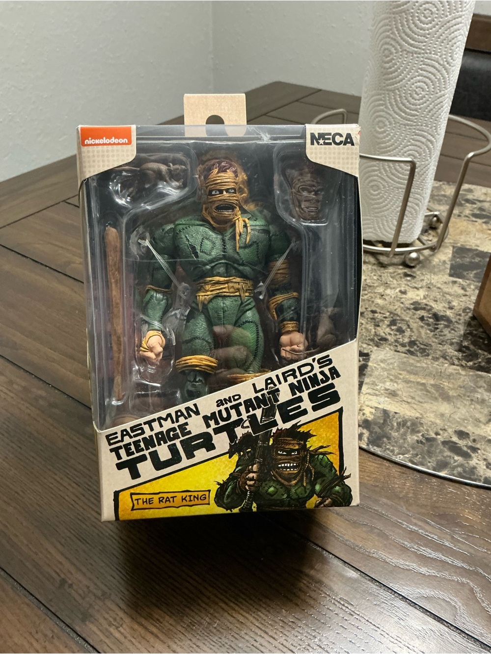 NECA Teenage Mutant Ninja Turtles The Rat King Action Figure - Green